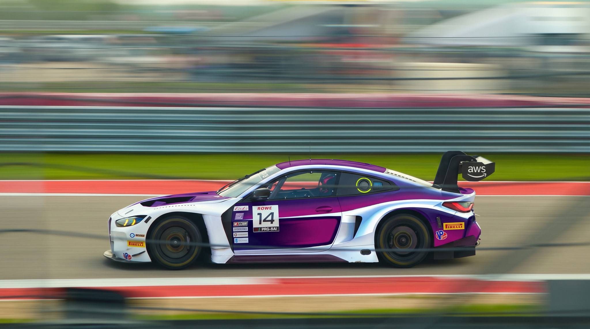 Logan C.'s livery rendered on the car