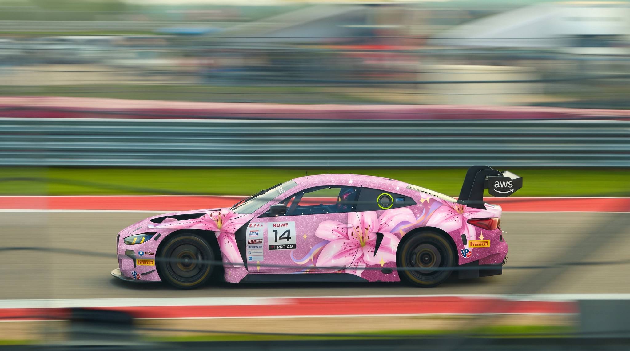 Maili K.'s livery rendered on the car