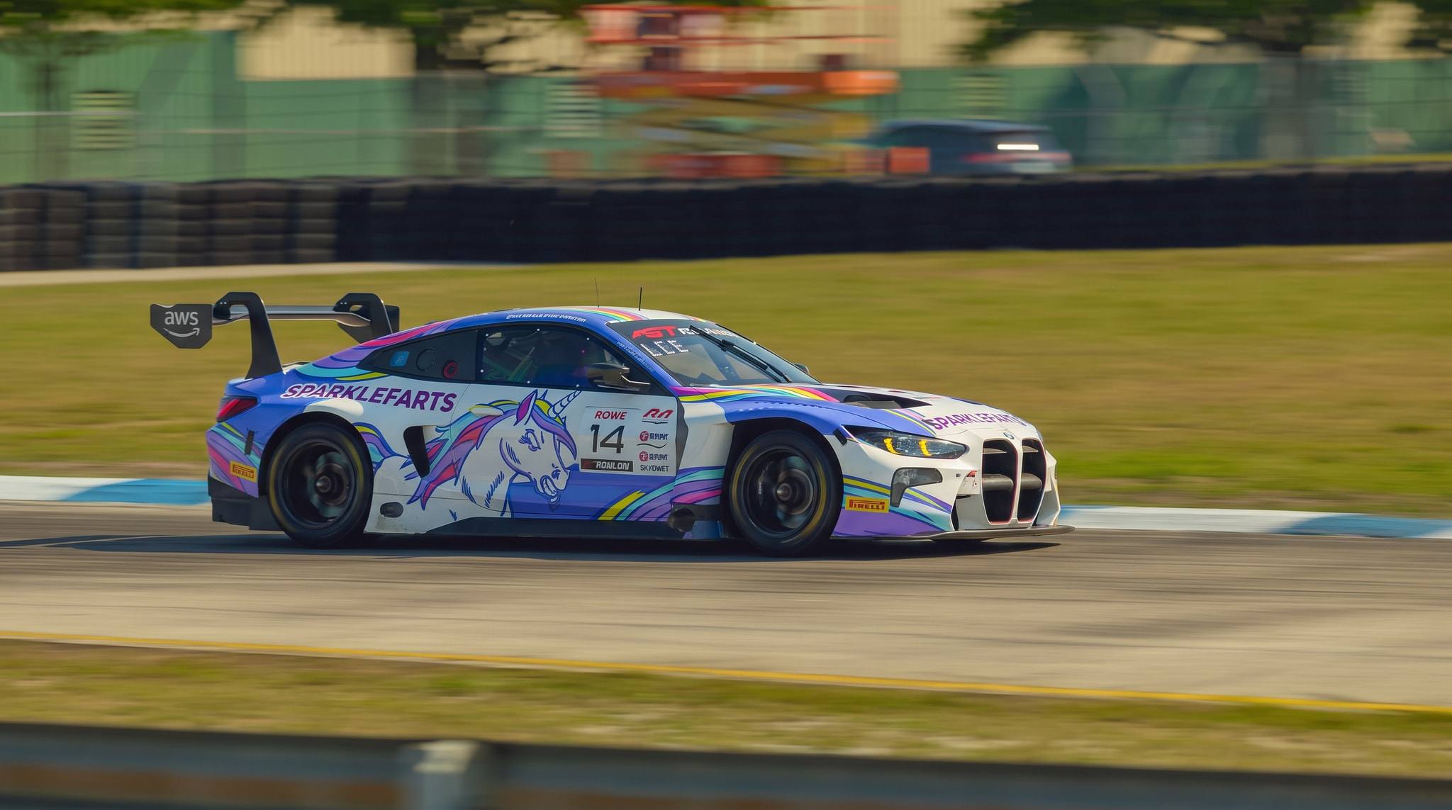 Robin S.'s livery rendered on the car