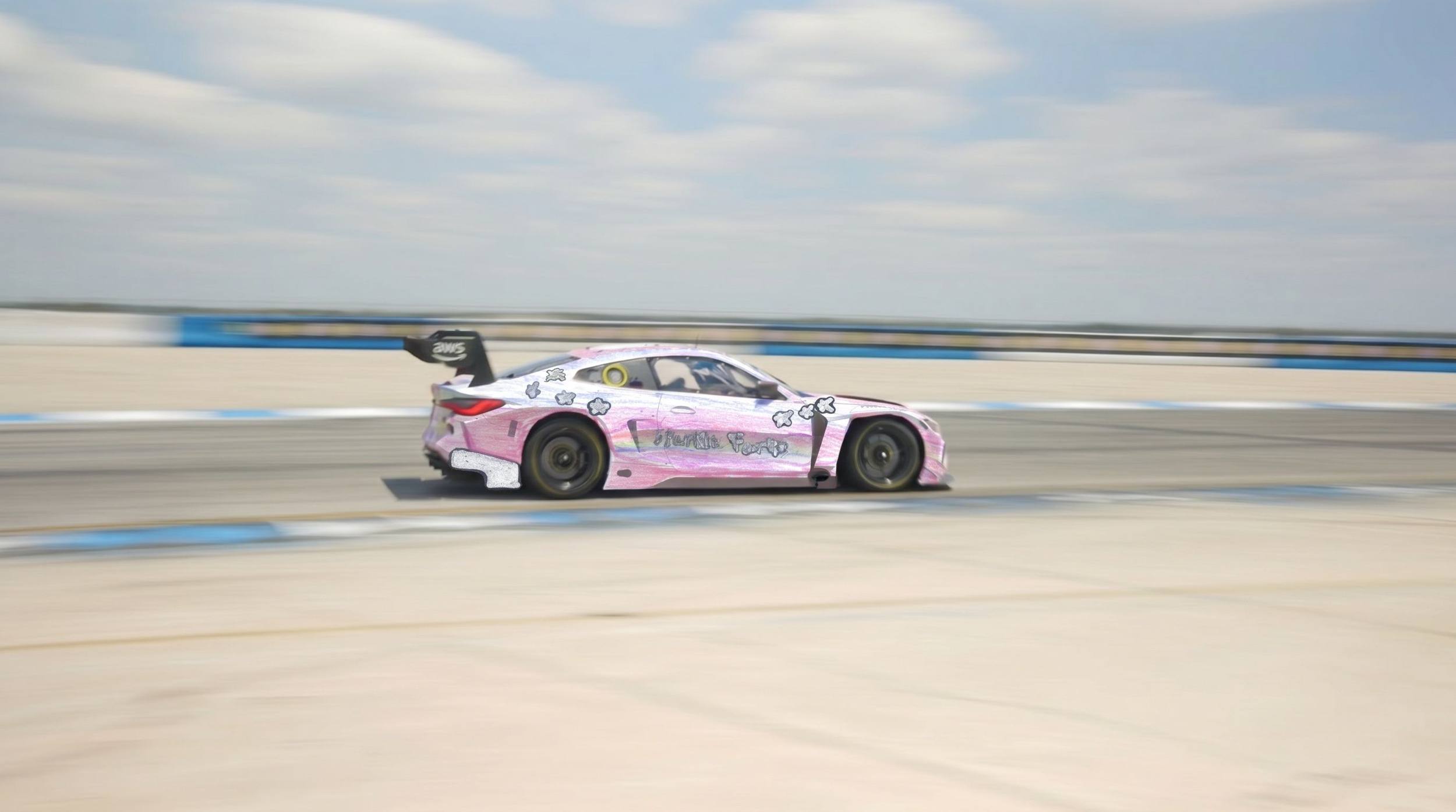 Remy's livery rendered on the car