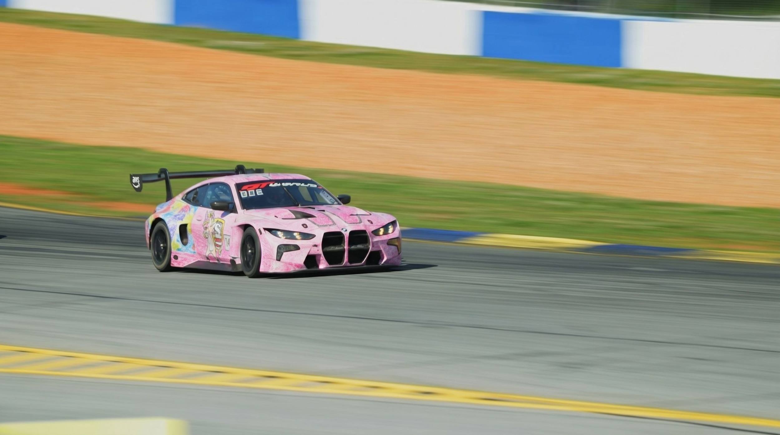 Tony's livery rendered on the car