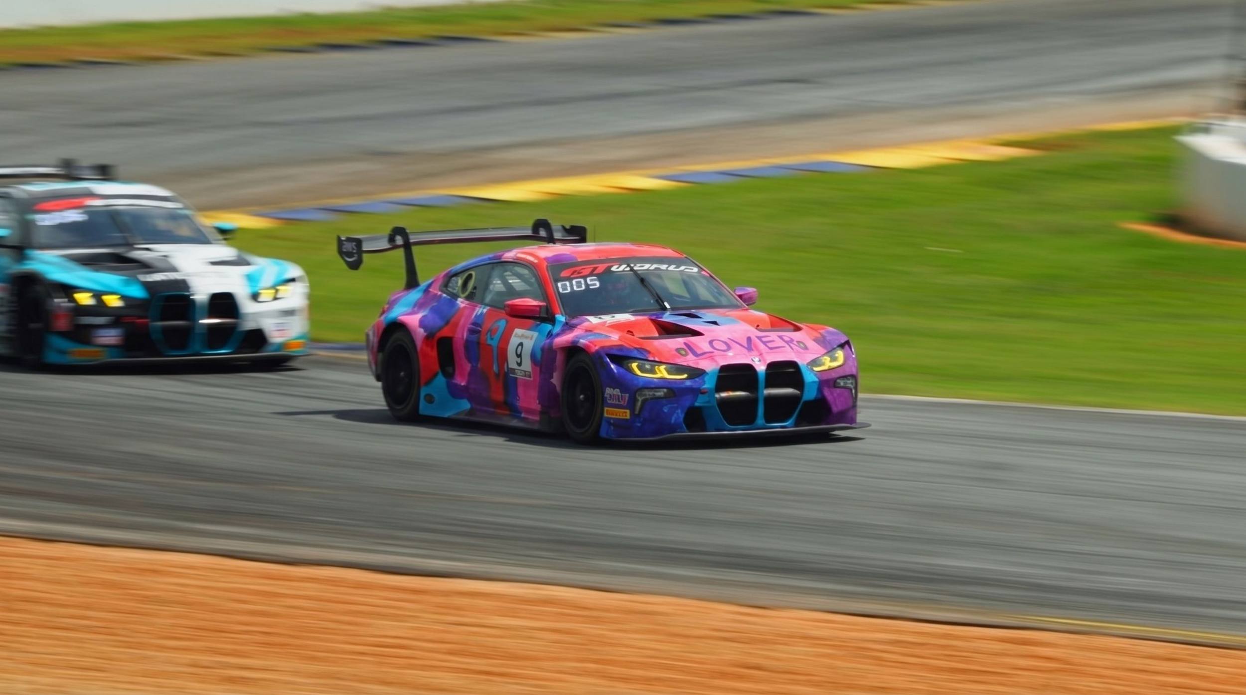 Carsen's livery rendered on the car