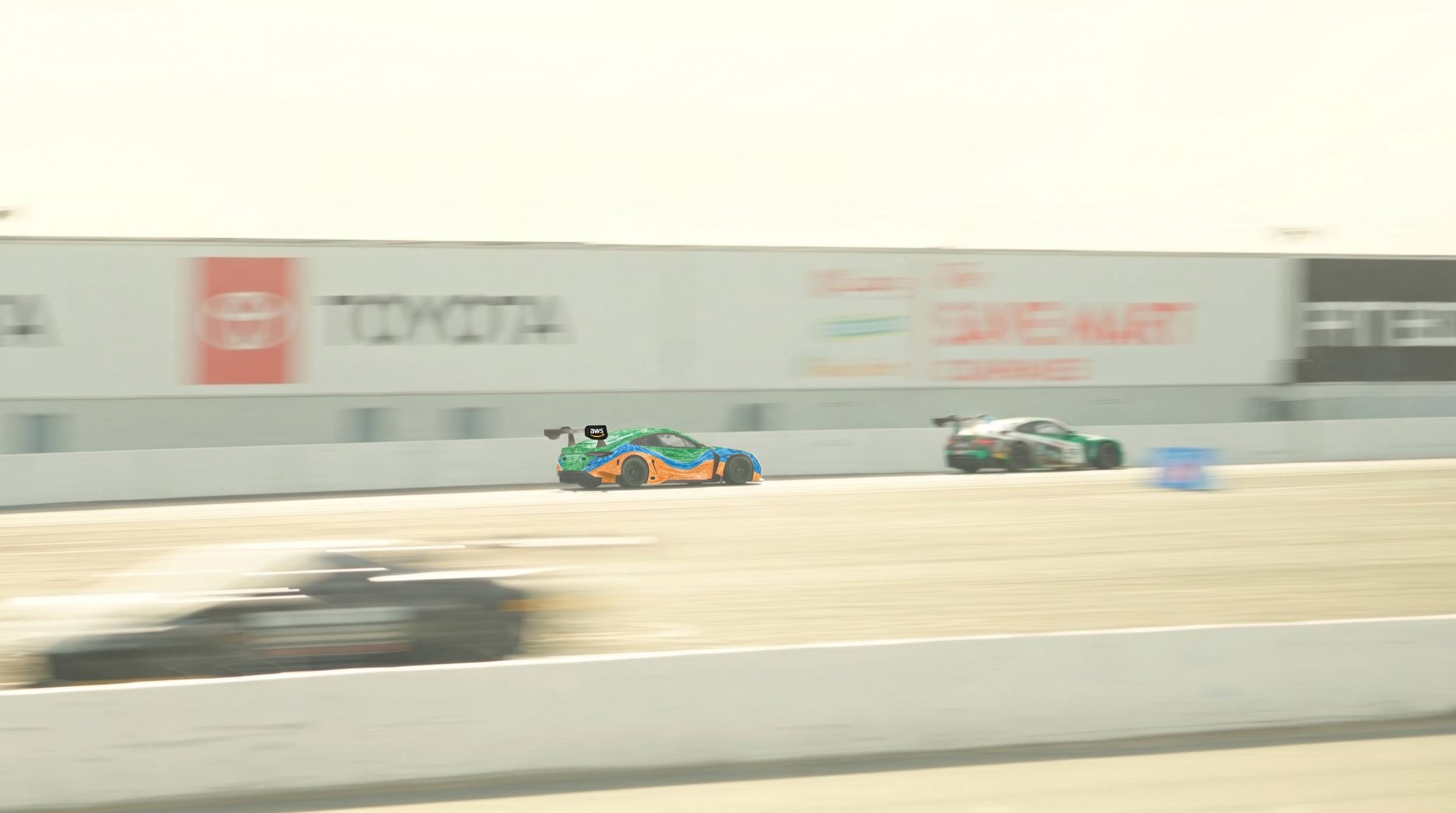 Gabriel's livery rendered on the car